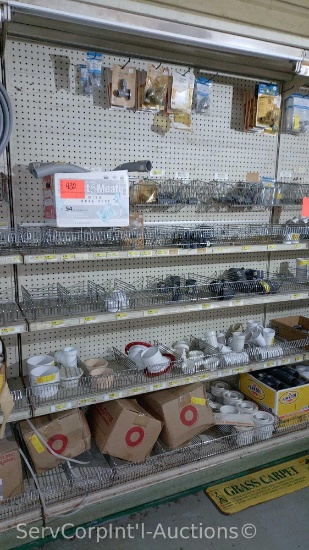 Lot of Various Size PVC Fittings, Plastic Conduit Fittings, Angle Stop Valve, Reducers