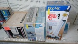 Lot of Eureka Ultra Upright Vacuum Cleaner, Bissell Carpet Machine Plus, Dirt Devil Mop Vac, Eureka