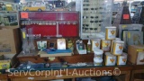 Lot Of Sunglasses, Display Case, Fly Bait, Flea Spray, Dental Picks, Octenol Biting Insect