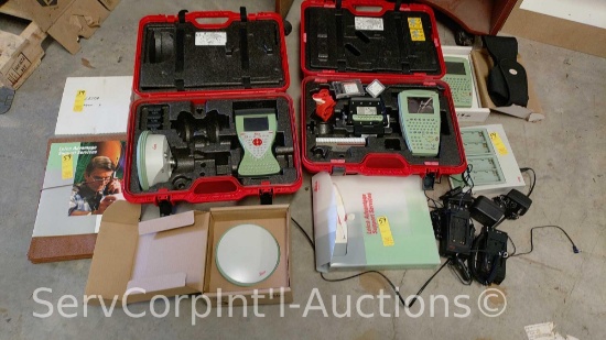 Lot of 2 Leica RX1200 Geo System with Support Manuals (Located at 620 N. Tyler St, Covington, LA -