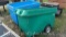 Lot of 2 Various Laundry Carts: 1 Blue, 1 Green with Wheels Off (Seller: St. Tammany Parish Sheriff)