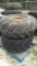 Lot on Pallet of 2 Continental 20-20 Tires & Rims