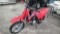 2022 Honda CRF110 Mini Dirt Bike, VIN # LALJE0240N3402390