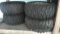 Lot on Shelf of 2 Dunlop KT185 4-Wheeler Tires with Rims, 2 Dunlop KT185 4-Wheeler Tires without