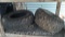 Lot on Shelf of 2 Trail Wolf AT25x8-12 4-Wheeler Tires without Rims, 1 Goodyear AT25x11-10 4-Wheeler
