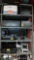 Lot on 4 Shelves of CCTV-Vaddio Production Viewers, Vaddio Preview 5.0, Vaddio Preview, Vaddio
