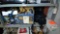 Lot on Shelf of Sony Handycam with Bag, Sony Digital Mavica Camera with Bag, Ambico 54