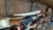 Lot on Top Shelf of Full Size Animal Skins & Hides, Alligator Skin, Etc.