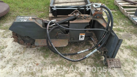 Skidsteer SG40 Stump Grinder Attachment