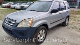 2005 Honda CR-V Multipurpose Vehicle (MPV), VIN # JHLRD68525C013100