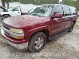 2002 Chevrolet Suburban Multipurpose Vehicle (MPV), VIN # 1GNEC16Z62J343215
