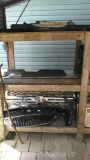 Lot on 3 Shelves ov Various Running Boards, Grills, Trunk Spoiler
