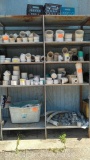 Lot on 8 Shelves of Various Size & Type PVC Fitting 1/2