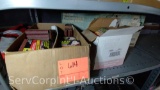 Lot on Shelf of Black & Decker Router Pantograph Design Maker, All-Graton-Grill Various Size & Grit