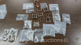 Lot of Various Sterling Silver Belt Buckles, Belt Straps & Tips