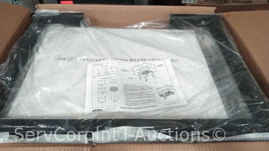 Lot on Pallet of Primo PGCXLH-1 Oval XL Grill & Cart with Basket & Side Table for Oval Grill