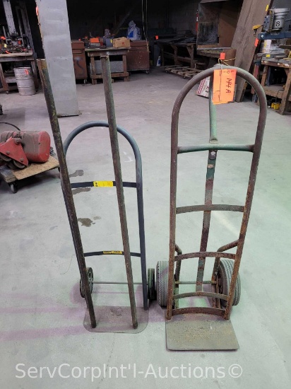 Lot of 2 Various 2-Wheel Dollies