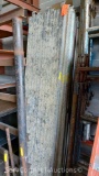 Lot of Approximately 10 Various Scaffolding Walk Boards