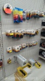 Lot of Various Irrigation Fittings: Rain Drip Tees, Swivel Tubing Adapters, Support Clamps,