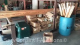 Lot of Approximately 40 Wheelbarrows with Accessories