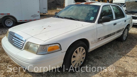 2008 Ford Crown Victoria Passenger Car, VIN # 2FAFP71V58X178787