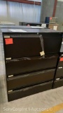 Lot of 2 Lateral 4-Drawer Filing Cabinets (LOCATION: 620 N. Tyler St, Covington, LA 70433)