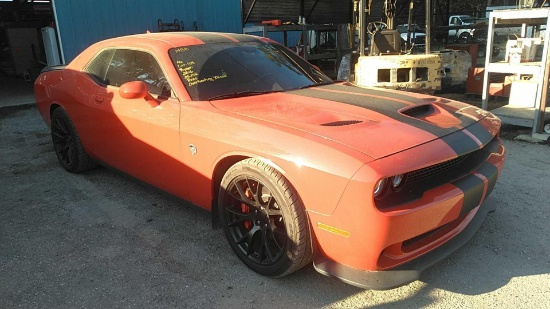 2016 Dodge Challenger SRT Hellcat Passenger Car, VIN # 2C3CDZC90GH299080