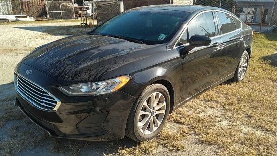 2020 Ford Fusion Passenger Car, VIN # 3FA6P0HD6LR213753