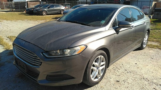 2014 Ford Fusion Passenger Car, VIN # 1FA6P0HD8E5400269