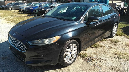 2014 Ford Fusion Passenger Car, VIN # 3FA6P0HD4ER339001