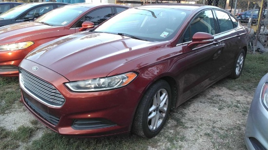 2014 Ford Fusion Passenger Car, VIN # 3FA6P0HDXER179089