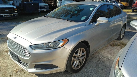 2014 Ford Fusion Passenger Car, VIN # 1FA6P0HD1E5400274