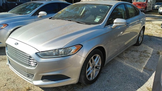 2014 Ford Fusion Passenger Car, VIN # 3FA6P0HDXER179092