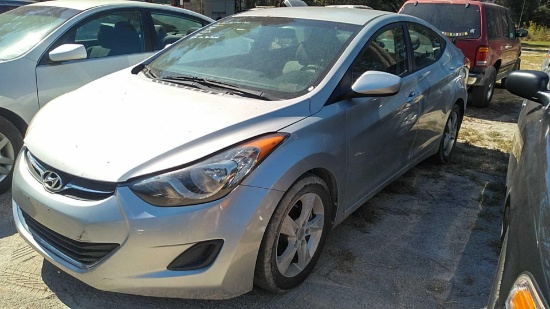 2011 Hyundai Elantra Passenger Car, VIN # 5NPDH4AE0BH000758