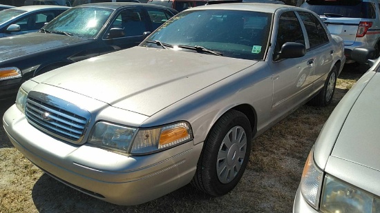 2010 Ford Crown Victoria Passenger Car, VIN # 2FABP7BV9AX117347