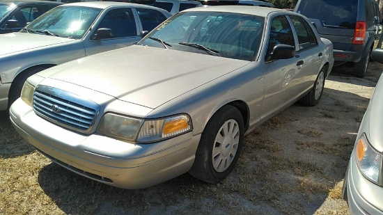 2008 Ford Crown Victoria Passenger Car, VIN # 2FAFP73V18X159523