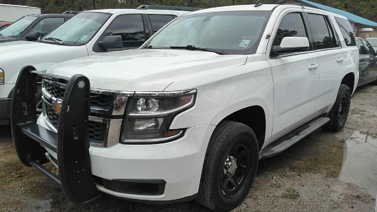 2015 Chevrolet Tahoe Multipurpose Vehicle (MPV), VIN # 1GNLC2EC1FR255531