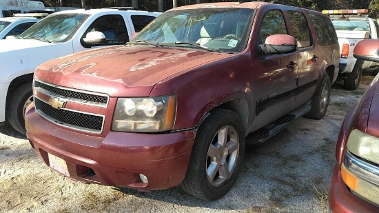 2007 Chevrolet Suburban Multipurpose Vehicle (MPV), VIN # 1GNFC16J97J205898