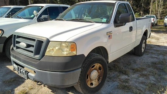2007 Ford F-150 Pickup Truck, VIN # 1FTRF14W47NA18833