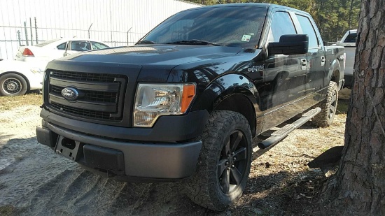 2014 Ford F-150 Pickup Truck, VIN # 1FTFW1EF1EKG36384