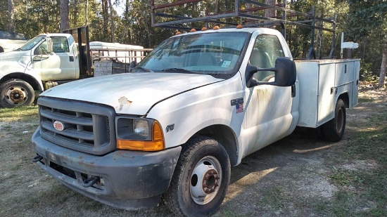 2001 Ford F-350 Pickup Truck, VIN # 1FTWF32L31EB15178