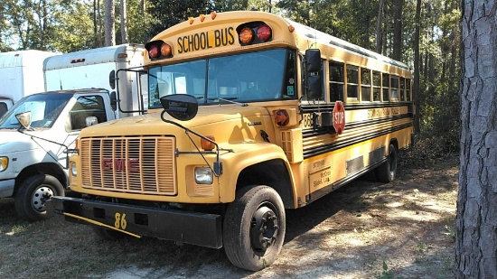 2001 GMC Bluebird B7000 Bus, VIN # 1GDG7T1C2YJ519234