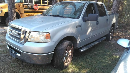 2007 Ford F-150 Pickup Truck, VIN # 1FTPW12V37KC99350
