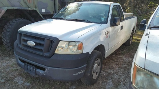 2008 Ford F-150 Pickup Truck, VIN # 1FTRF12W48KB43658 No Key
