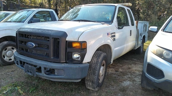 2009 Ford F-250 Tool Body Truck, VIN # 1FTSX20Y99EA01802