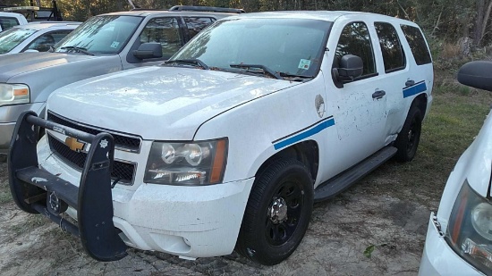 2012 Chevrolet Tahoe Multipurpose Vehicle (MPV), VIN # 1GNLC2E07CR168671