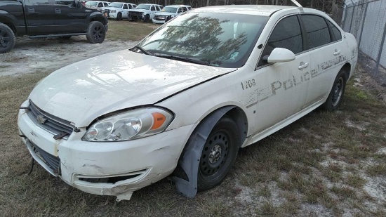 2009 Chevrolet Impala Passenger Car, VIN # 2G1WS57M891287382 No Key