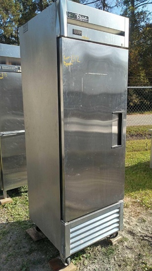 True Single Door Commercial Freezer