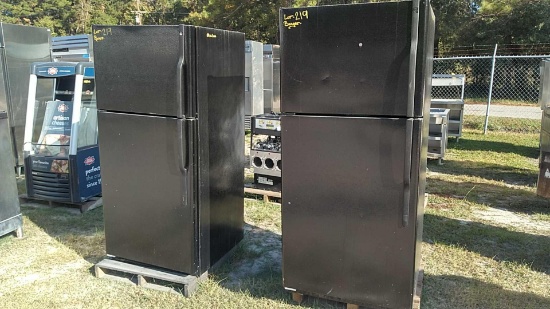 Lot of GE Refrigerators (1 Gets Cold But Fan Does Not Work, 1 Fan Works But Does Not Get Cold)