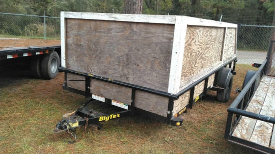 2021 Big Tex 14-Ft Trailer, VIN # 16V1U1710M2080170